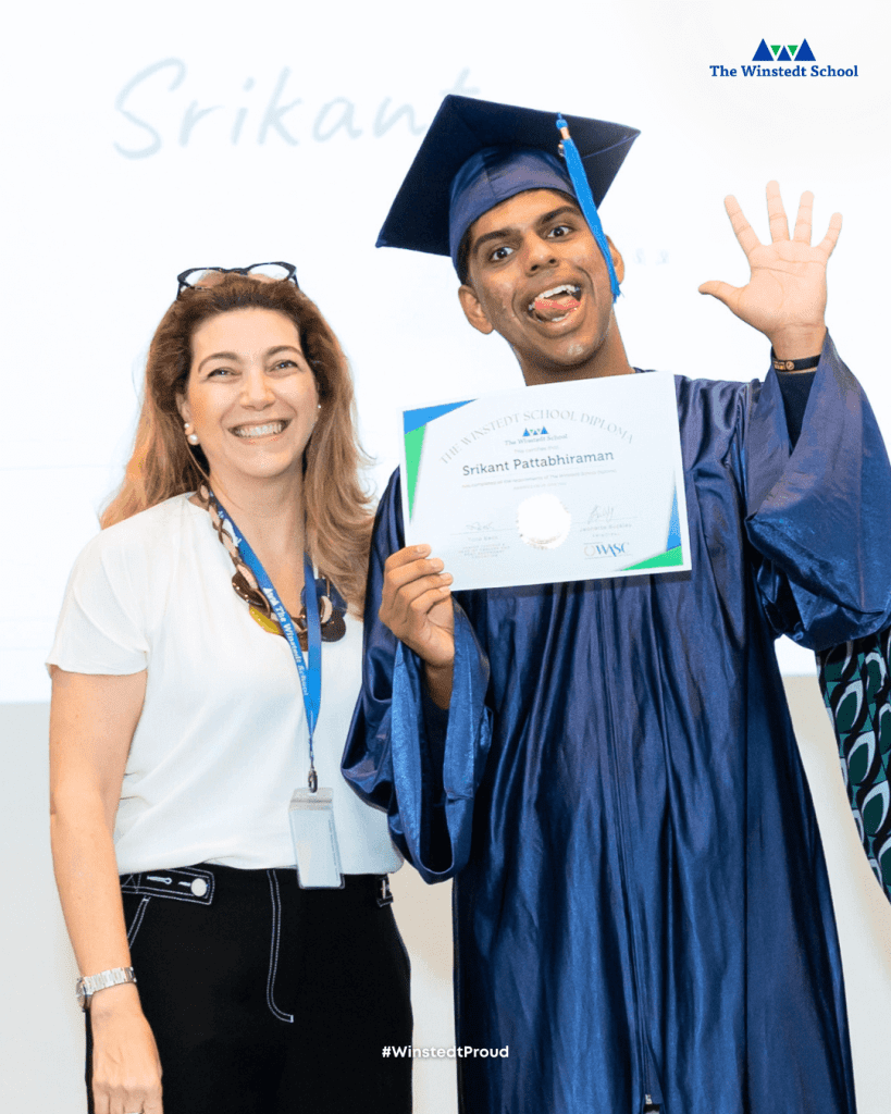 Sharon Solomon with Graduate (2022) Srikant
